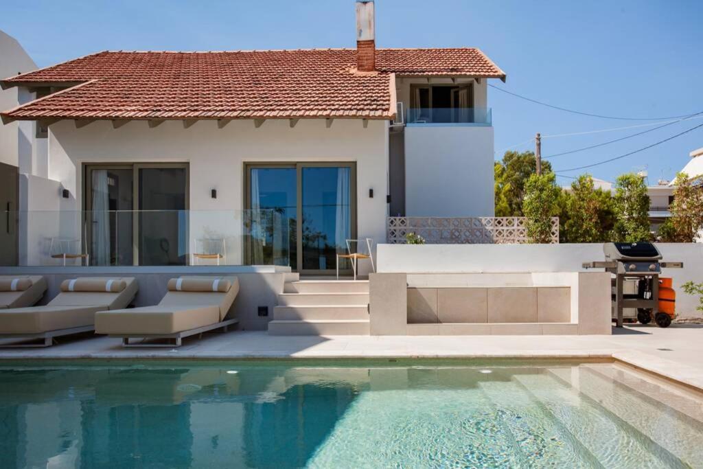 Chania Living Stories Villa With Piano Kültér fotó